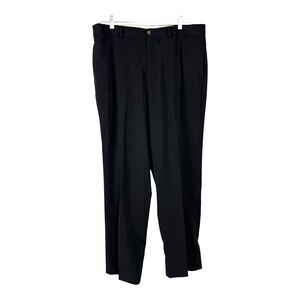 Travel Smith Men Pants Size 38 Straight Leg Black Style # 8316